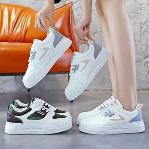 White Shoes for Women Spring Thick Sole Women's Shoes Korean Fashion eprolo