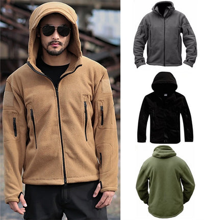 Men's Outdoor Warm Bladder Fleece Jacket Fleece eprolo